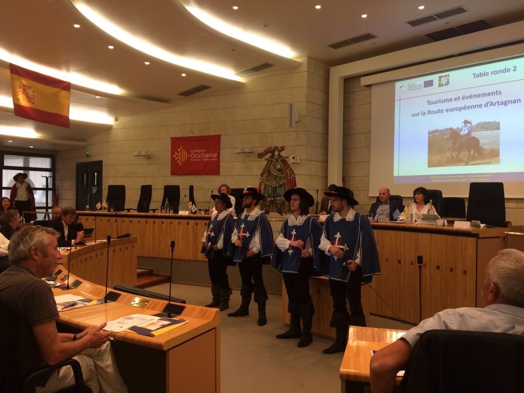 Conferencia de Diseminaci&oacute;n de la Ruta Europea de d&rsquo;Artganan, primer itinerario ecuestre europeo